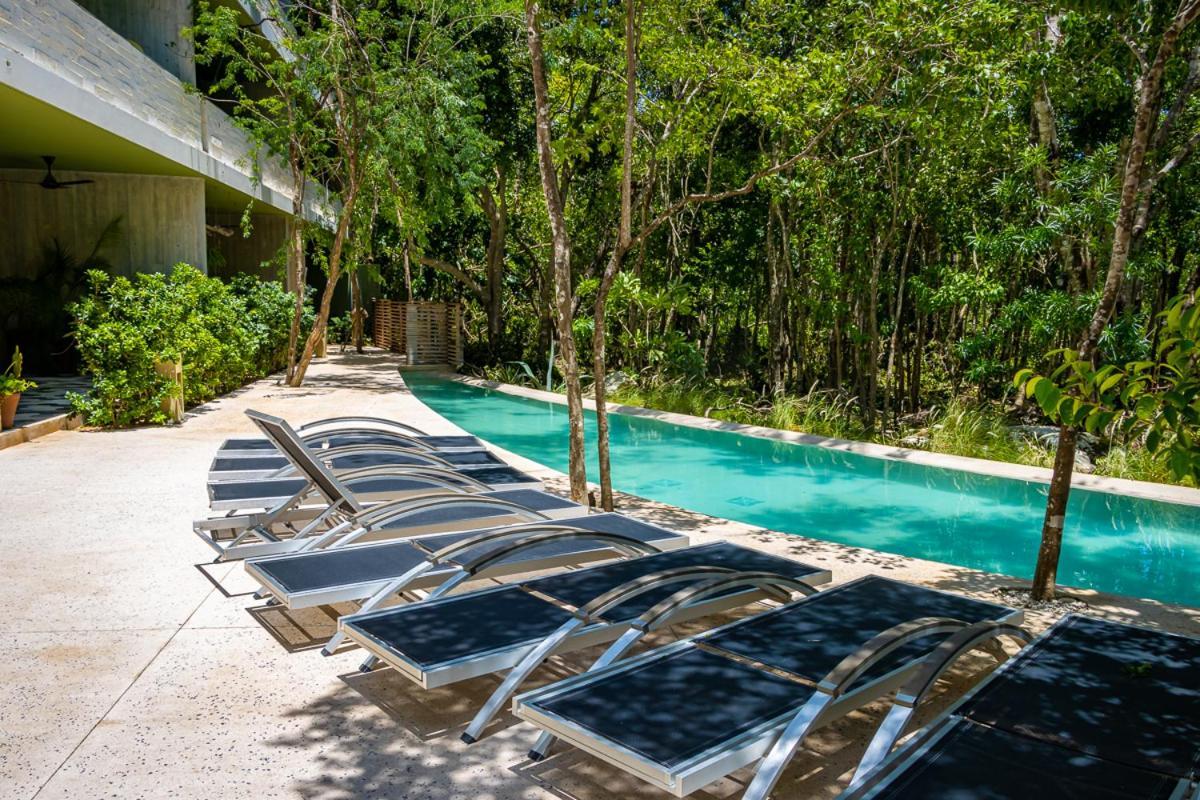 Apartmán Attha Cenote, Aldea Zama Tulum Exteriér fotografie