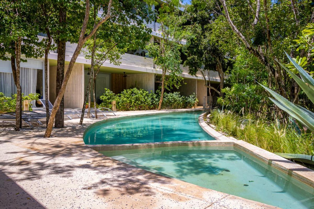 Apartmán Attha Cenote, Aldea Zama Tulum Exteriér fotografie