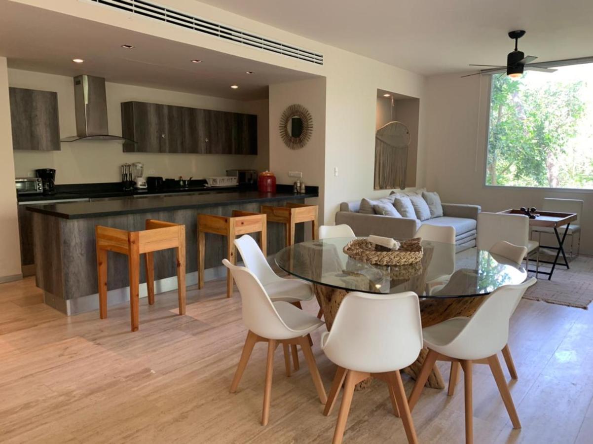 Apartmán Attha Cenote, Aldea Zama Tulum Exteriér fotografie